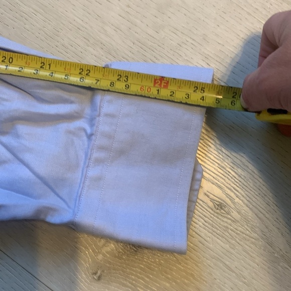 Eton Classic solid Blue Dress Shirt size 17 / 43‎ elegant office career - Picture 7 of 9